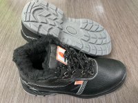 Ботинки кожаные 4208МТ иск. мех